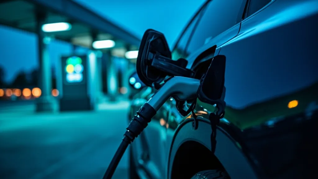 Symbolbild: Detailaufnahme zum Thema „E-Auto Urlaub 2026“